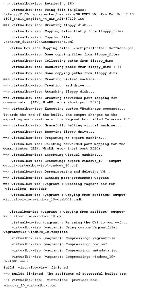 VirtualBox ISO