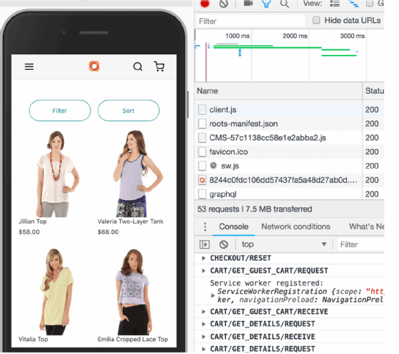 Adobe is adding progressive web applications to Magento Commerce Cloud.