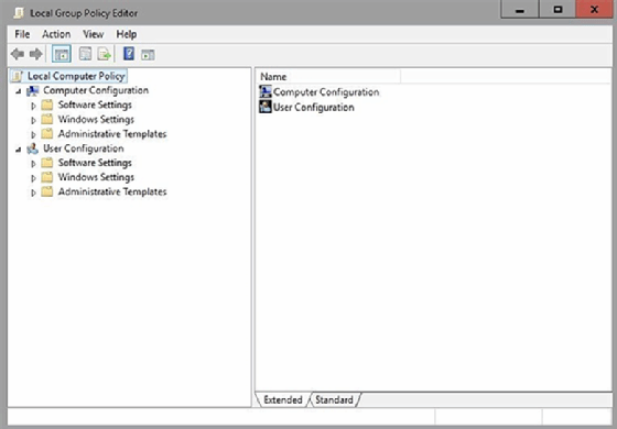 Group Policy Editor