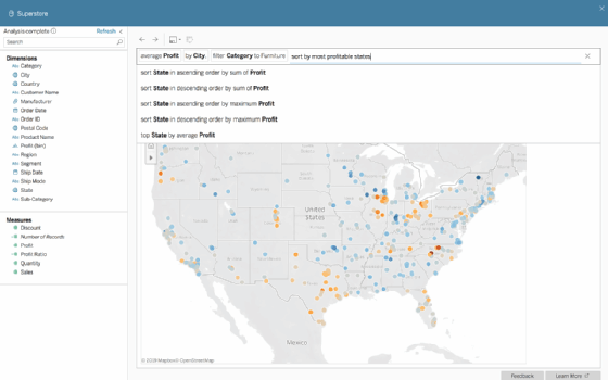 tableau, tableau ask data, ask data, natural language processing, NLP, ask data NLP, analytics platform