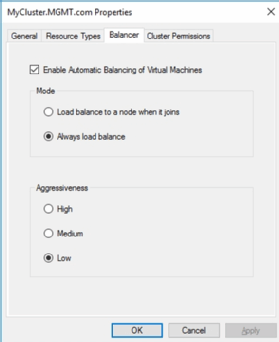 Failover Cluster Manager