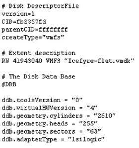 flat.vmdk file