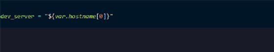 Index values