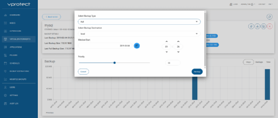 Screenshot of vProtect