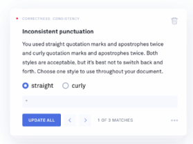 Grammarly update, Grammarly AI, consistency checker