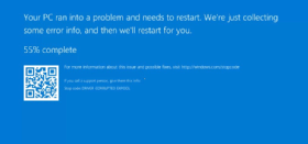 Windows blue screen