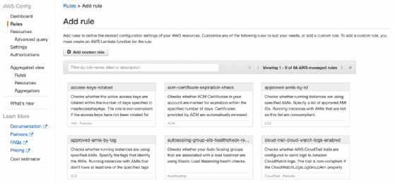 config rules