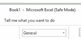 Excel Safe Mode