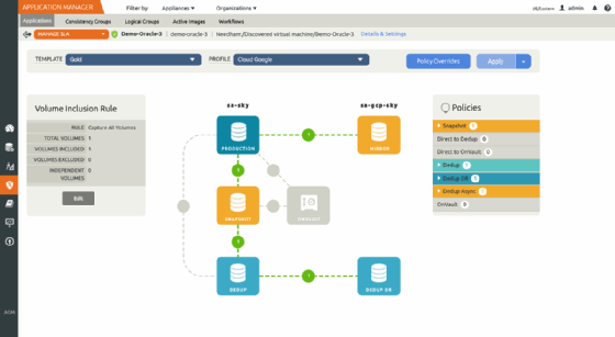 Screenshot of Multi-Cloud Mobility