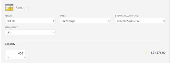 Azure file server