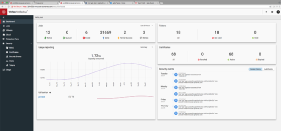 Veritas NetBackup 8.1.2 screenshot