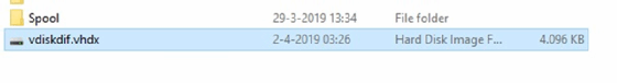 Cache file