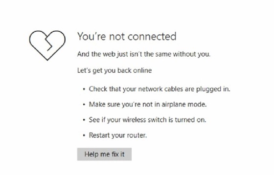 network connection issues