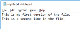 Edit the first file