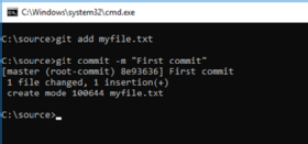 Unique code commit identifier