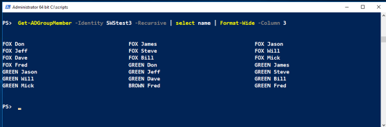 Active Directory group membership