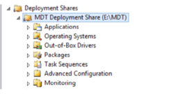 MDT deployment share