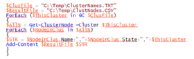 PowerShell script. 