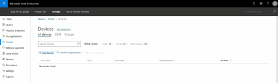 Autopilot Devices section