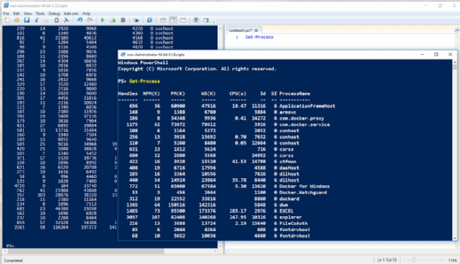 PowerShell Integrated Scripting Environment