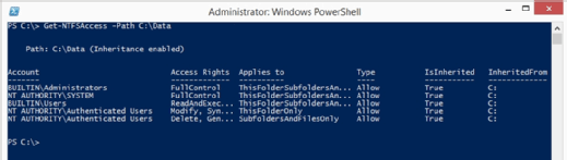 Administrator: Windows PowerShell