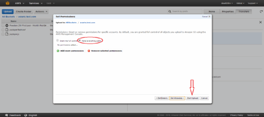 The distributions page in Amazon CloudFront.
