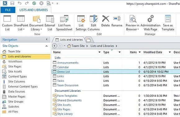 Verify the existence of the list for which you want to build a workflow
