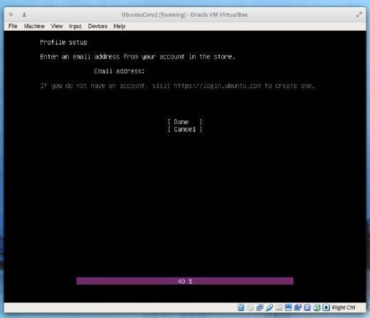 Ubuntu email address