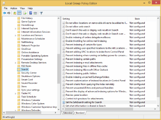 Search GPOs