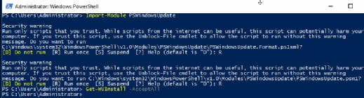 Windows update