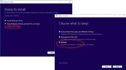 Windows 10 clean install