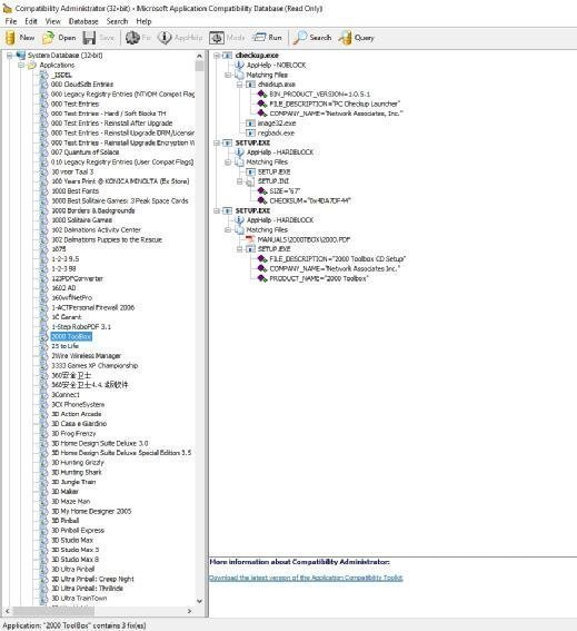 Use shims for apps with the Compatibility Administrator