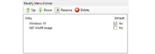 NST WinPE Image name change
