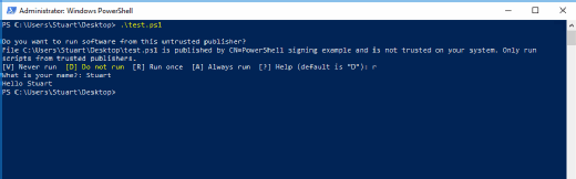 PowerShell self-signed certificate choices