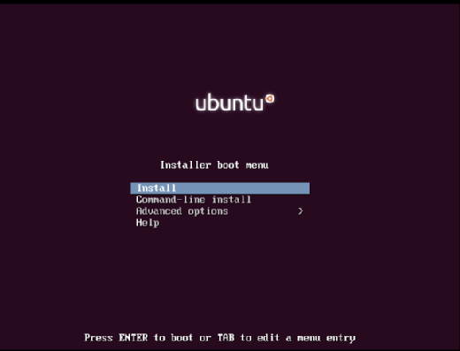 Booting Ubuntu OS