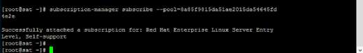 Red Hat Satellite subscription