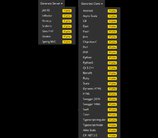 generate server