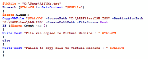 PowerShell script