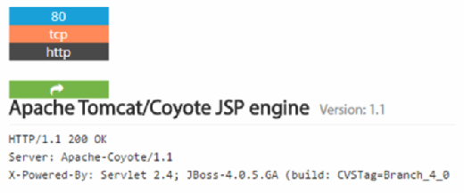 Shodan JBoss search result