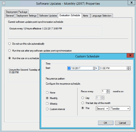 SCCM software update 