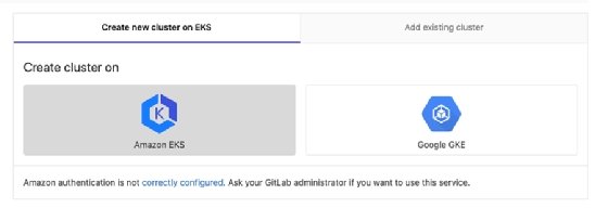 Kubernetes cluster for GitLab Auto DevOps.