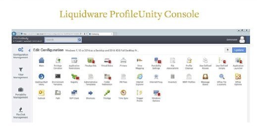 Liquidware ProfileUnity screenshot