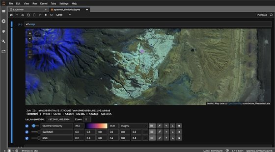 Vendors like Descartes Labs sell AI in mining technology.