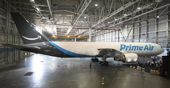 Amazon One plane for one and two-day deliveries