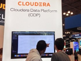 Cloudera Data Platform demo at the Strata Data Conference in New York