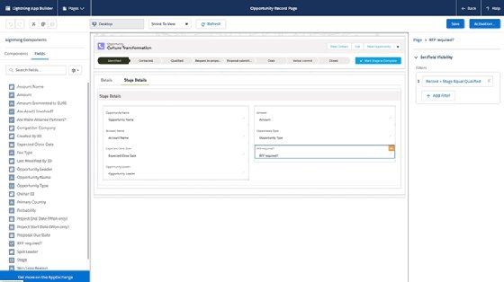 Salesforce low-code dynamic forms builder