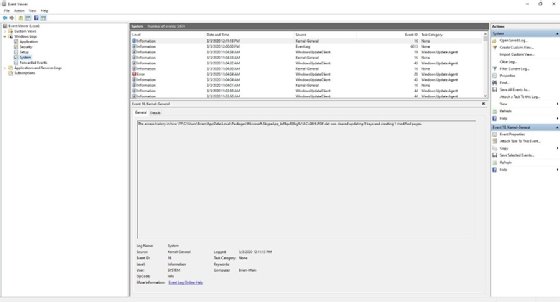 Event Viewer