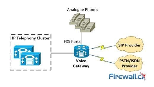 Voice gateways connectivity options