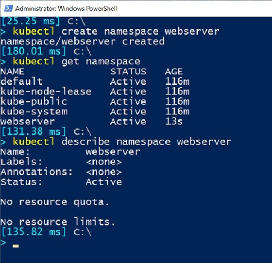 Server namespace
