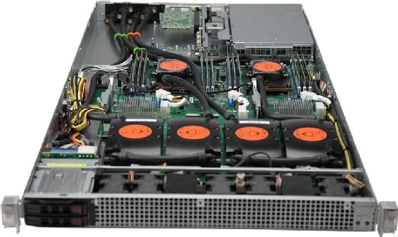 Super Micro Computer, liquid-cooled GPU, 2DC coolers, water cooling, liquid cooling